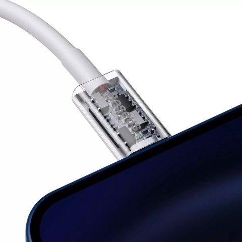 Baseus Baseus Superior kabel USB Typ C - Lightning Power Delivery 20 W 1 m Biały (CATLYS-A02) Baseus Baseus Superior kabel USB Typ C - Lightning Power Delivery 20 W 1 m Biały (CATLYS-A02)