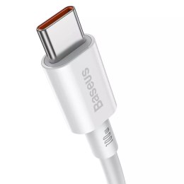 Baseus Baseus Superior kabel przewód USB Typ C - USB Typ C szybkie ładowanie Quick Charge / Power Delivery / FCP 100W 5A 20V 1m biały (