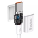 Baseus Baseus Superior kabel przewód USB Typ C - USB Typ C szybkie ładowanie Quick Charge / Power Delivery / FCP 100W 5A 20V 1m biały (