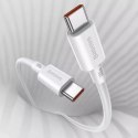 Baseus Baseus Superior kabel przewód USB Typ C - USB Typ C szybkie ładowanie Quick Charge / Power Delivery / FCP 100W 5A 20V 1m biały (