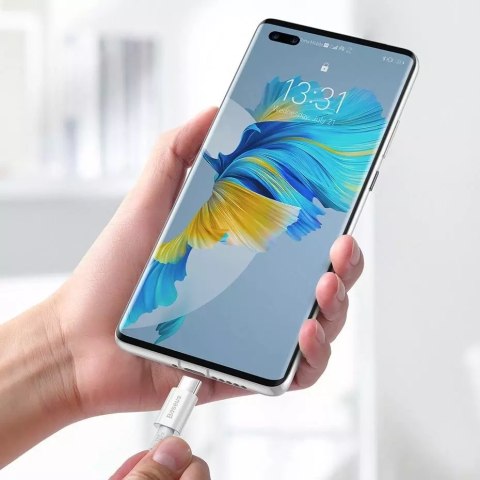 Baseus Baseus Superior kabel przewód USB Typ C - USB Typ C szybkie ładowanie Quick Charge / Power Delivery / FCP 100W 5A 20V 1m biały ( Baseus Baseus Superior kabel przewód USB Typ C - USB Typ C szybkie ładowanie Quick Charge / Power Delivery / FCP 100W 5A 20V 1m biały (