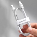 Baseus Baseus Superior kabel przewód USB Typ C - USB Typ C szybkie ładowanie Quick Charge / Power Delivery / FCP 100W 5A 20V 1m biały (