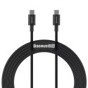 Baseus Baseus Superior kabel przewód USB Typ C - USB Typ C szybkie ładowanie Quick Charge / Power Delivery / FCP 100W 5A 20V 2m czarny 