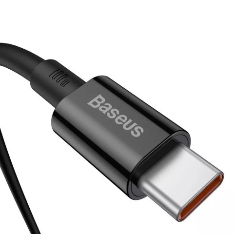 Baseus Baseus Superior kabel przewód USB Typ C - USB Typ C szybkie ładowanie Quick Charge / Power Delivery / FCP 100W 5A 20V 2m czarny Baseus Baseus Superior kabel przewód USB Typ C - USB Typ C szybkie ładowanie Quick Charge / Power Delivery / FCP 100W 5A 20V 2m czarny