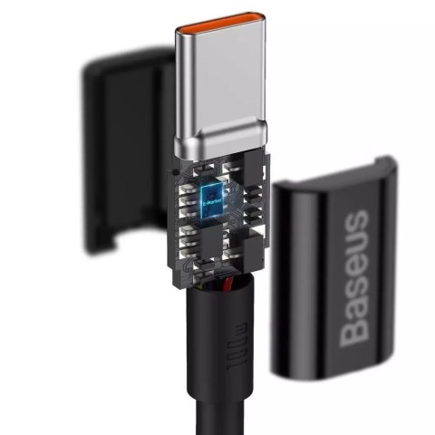Baseus Baseus Superior kabel przewód USB Typ C - USB Typ C szybkie ładowanie Quick Charge / Power Delivery / FCP 100W 5A 20V 2m czarny Baseus Baseus Superior kabel przewód USB Typ C - USB Typ C szybkie ładowanie Quick Charge / Power Delivery / FCP 100W 5A 20V 2m czarny