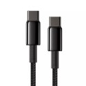 Baseus Baseus kabel USB Typ C - USB Typ C szybkie ładowanie Power Delivery Quick Charge 100 W 5 A 1 m czarny (CATWJ-01)