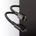 Baseus Baseus kabel USB Typ C - USB Typ C szybkie ładowanie Power Delivery Quick Charge 100 W 5 A 1 m czarny (CATWJ-01)