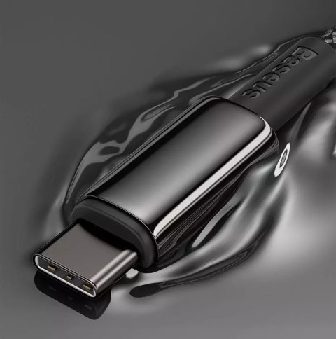 Baseus Baseus kabel USB Typ C - USB Typ C szybkie ładowanie Power Delivery Quick Charge 100 W 5 A 1 m czarny (CATWJ-01) Baseus Baseus kabel USB Typ C - USB Typ C szybkie ładowanie Power Delivery Quick Charge 100 W 5 A 1 m czarny (CATWJ-01)