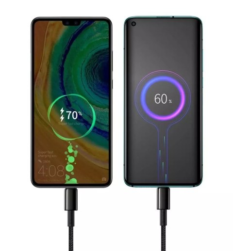 Baseus Baseus kabel USB Typ C - USB Typ C szybkie ładowanie Power Delivery Quick Charge 100 W 5 A 1 m czarny (CATWJ-01) Baseus Baseus kabel USB Typ C - USB Typ C szybkie ładowanie Power Delivery Quick Charge 100 W 5 A 1 m czarny (CATWJ-01)