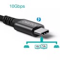 Choetech Choetech kabel przewód szybkie ładowanie USB Typ C - USB Typ C 3.2 Gen 2 100W Power Delivery 2m czarny (XCC-1007)