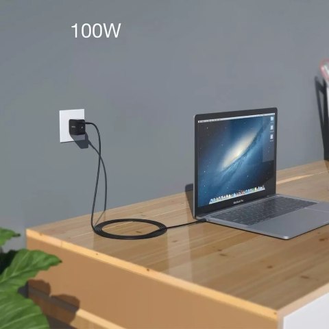Choetech Choetech kabel przewód szybkie ładowanie USB Typ C - USB Typ C 3.2 Gen 2 100W Power Delivery 2m czarny (XCC-1007) Choetech Choetech kabel przewód szybkie ładowanie USB Typ C - USB Typ C 3.2 Gen 2 100W Power Delivery 2m czarny (XCC-1007)