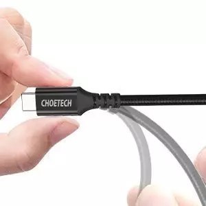 Choetech Choetech kabel przewód szybkie ładowanie USB Typ C - USB Typ C 3.2 Gen 2 100W Power Delivery 2m czarny (XCC-1007) Choetech Choetech kabel przewód szybkie ładowanie USB Typ C - USB Typ C 3.2 Gen 2 100W Power Delivery 2m czarny (XCC-1007)