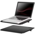 Defender Podkładka chłodząca podstawka pod laptopa Notebooka podświetlenie LED 15.6 cali czarna