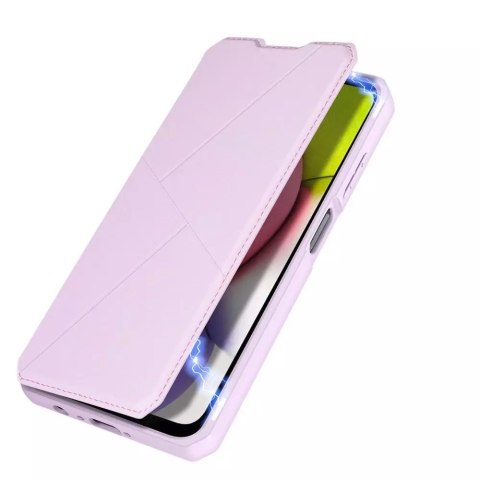 Dux Ducis DUX DUCIS Skin X kabura etui pokrowiec z klapką Samsung Galaxy A03s różowy Dux Ducis DUX DUCIS Skin X kabura etui pokrowiec z klapką Samsung Galaxy A03s różowy