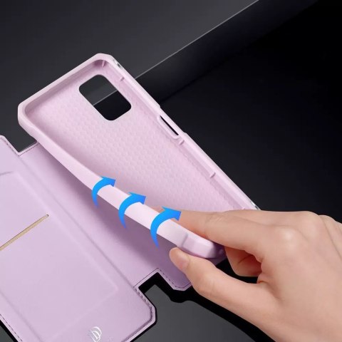 Dux Ducis DUX DUCIS Skin X kabura etui pokrowiec z klapką Samsung Galaxy A03s różowy Dux Ducis DUX DUCIS Skin X kabura etui pokrowiec z klapką Samsung Galaxy A03s różowy
