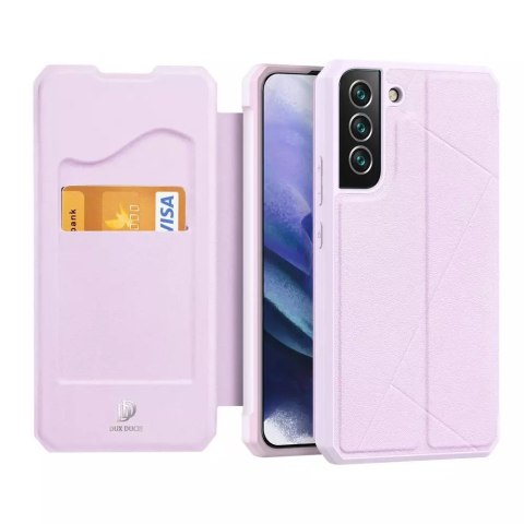 Dux Ducis DUX DUCIS Skin X kabura etui pokrowiec z klapką Samsung Galaxy S22+ (S22 Plus) różowy Dux Ducis DUX DUCIS Skin X kabura etui pokrowiec z klapką Samsung Galaxy S22+ (S22 Plus) różowy