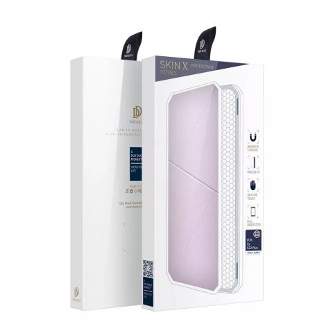 Dux Ducis DUX DUCIS Skin X kabura etui pokrowiec z klapką Samsung Galaxy S22+ (S22 Plus) różowy Dux Ducis DUX DUCIS Skin X kabura etui pokrowiec z klapką Samsung Galaxy S22+ (S22 Plus) różowy