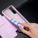 Dux Ducis DUX DUCIS Skin X kabura etui pokrowiec z klapką Samsung Galaxy S22+ (S22 Plus) różowy