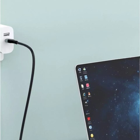 Dudao Dudao kabel USB Typ C - USB Typ C szybkie ładowanie PD 100W czarny (L7MaxC) Dudao Dudao kabel USB Typ C - USB Typ C szybkie ładowanie PD 100W czarny (L7MaxC)