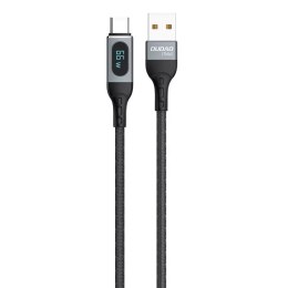 Dudao Dudao kabel USB - USB Typ C szybkie ładowanie PD 66W czarny (L7Max)