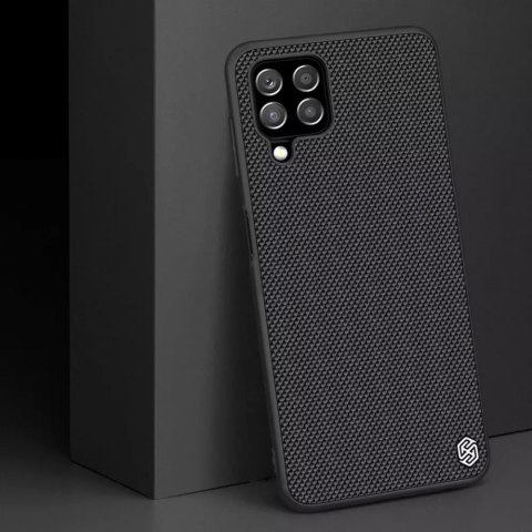 Nillkin Nillkin Textured Case wytrzymałe wzmocnione etui z żelową ramką i nylonem na tyle Samsung Galaxy A22 4G czarny Nillkin Nillkin Textured Case wytrzymałe wzmocnione etui z żelową ramką i nylonem na tyle Samsung Galaxy A22 4G czarny