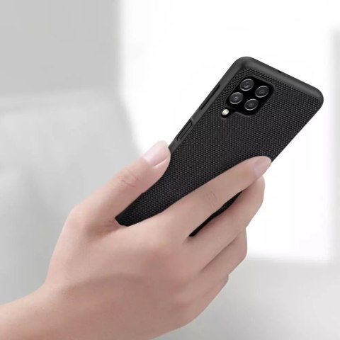 Nillkin Nillkin Textured Case wytrzymałe wzmocnione etui z żelową ramką i nylonem na tyle Samsung Galaxy A22 4G czarny Nillkin Nillkin Textured Case wytrzymałe wzmocnione etui z żelową ramką i nylonem na tyle Samsung Galaxy A22 4G czarny