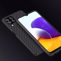 Nillkin Nillkin Textured Case wytrzymałe wzmocnione etui z żelową ramką i nylonem na tyle Samsung Galaxy A22 4G czarny