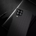 Nillkin Nillkin Textured Case wytrzymałe wzmocnione etui z żelową ramką i nylonem na tyle Samsung Galaxy A22 4G czarny