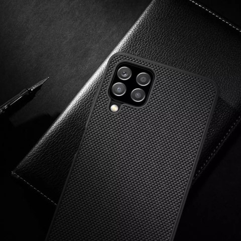 Nillkin Nillkin Textured Case wytrzymałe wzmocnione etui z żelową ramką i nylonem na tyle Samsung Galaxy A22 4G czarny Nillkin Nillkin Textured Case wytrzymałe wzmocnione etui z żelową ramką i nylonem na tyle Samsung Galaxy A22 4G czarny