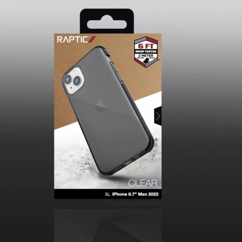 Raptic Raptic Clear Case etui iPhone 14 Plus pancerny pokrowiec szary Raptic Raptic Clear Case etui iPhone 14 Plus pancerny pokrowiec szary