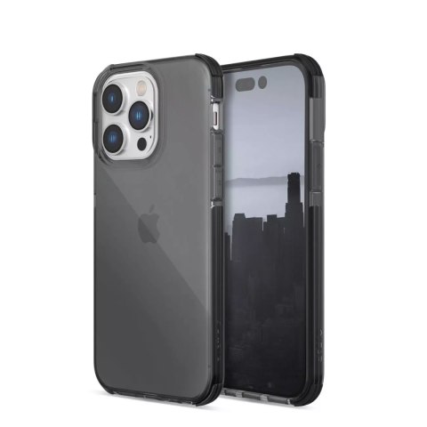 Raptic Raptic Clear Case etui iPhone 14 Pro pancerny pokrowiec szary