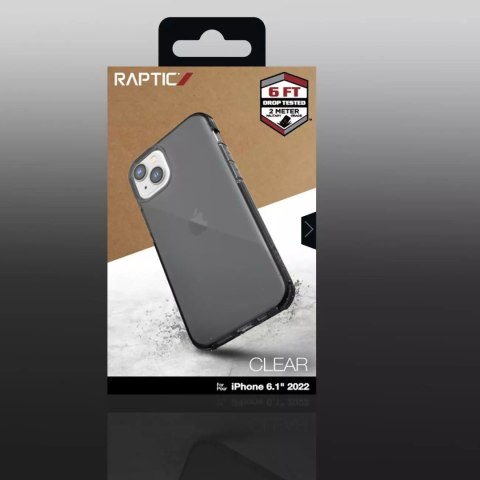 Raptic Raptic Clear Case etui iPhone 14 pancerny pokrowiec szary Raptic Raptic Clear Case etui iPhone 14 pancerny pokrowiec szary