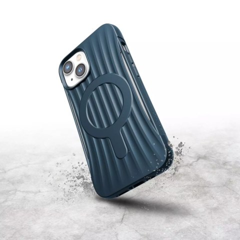 Raptic Raptic Clutch Built Case etui iPhone 14 z MagSafe pokrowiec plecki niebieski Raptic Raptic Clutch Built Case etui iPhone 14 z MagSafe pokrowiec plecki niebieski