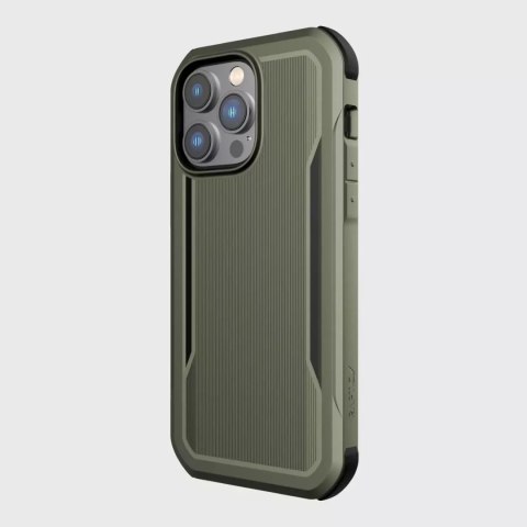 Raptic Raptic Fort Case etui iPhone 14 Pro Max z MagSafe pancerny pokrowiec zielony Raptic Raptic Fort Case etui iPhone 14 Pro Max z MagSafe pancerny pokrowiec zielony