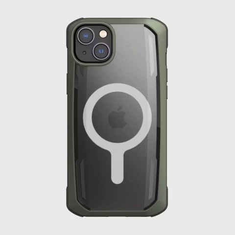 Raptic Raptic Secure Case etui iPhone 14 Plus z MagSafe pancerny pokrowiec zielony Raptic Raptic Secure Case etui iPhone 14 Plus z MagSafe pancerny pokrowiec zielony