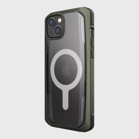 Raptic Raptic Secure Case etui iPhone 14 Plus z MagSafe pancerny pokrowiec zielony Raptic Raptic Secure Case etui iPhone 14 Plus z MagSafe pancerny pokrowiec zielony