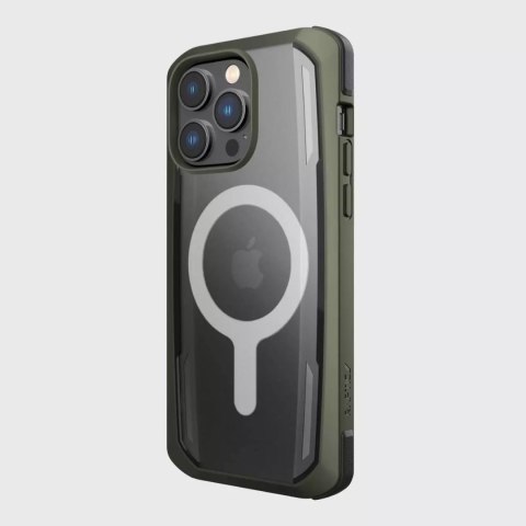 Raptic Raptic Secure Case etui iPhone 14 Pro Max z MagSafe pancerny pokrowiec zielony Raptic Raptic Secure Case etui iPhone 14 Pro Max z MagSafe pancerny pokrowiec zielony