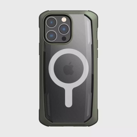 Raptic Raptic Secure Case etui iPhone 14 Pro z MagSafe pancerny pokrowiec zielony Raptic Raptic Secure Case etui iPhone 14 Pro z MagSafe pancerny pokrowiec zielony