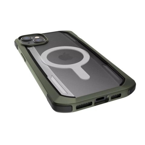 Raptic Raptic Secure Case etui iPhone 14 Pro z MagSafe pancerny pokrowiec zielony Raptic Raptic Secure Case etui iPhone 14 Pro z MagSafe pancerny pokrowiec zielony