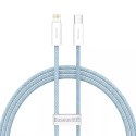 Baseus Baseus Dynamic kabel USB Typ C - Lightning Power Delivery 20W 1m niebieski (CALD000003)