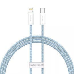 Baseus Baseus Dynamic kabel USB Typ C - Lightning Power Delivery 20W 1m niebieski (CALD000003)