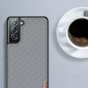 Dux Ducis Dux Ducis Fino etui pokrowiec pokryty nylonowym materiałem Samsung Galaxy S22+ (S22 Plus) zielony