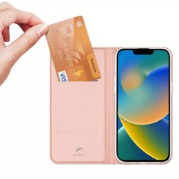 Dux Ducis Dux Ducis Skin Pro kabura etui pokrowiec z klapką iPhone 14 Plus różowy