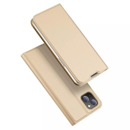 Dux Ducis Dux Ducis Skin Pro kabura etui pokrowiec z klapką iPhone 14 Plus złoty