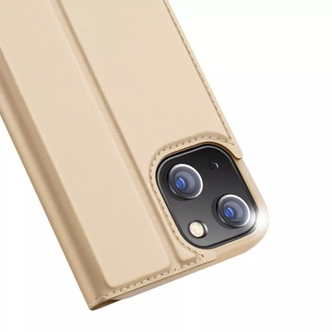Dux Ducis Dux Ducis Skin Pro kabura etui pokrowiec z klapką iPhone 14 złoty Dux Ducis Dux Ducis Skin Pro kabura etui pokrowiec z klapką iPhone 14 złoty