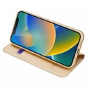 Dux Ducis Dux Ducis Skin Pro kabura etui pokrowiec z klapką iPhone 14 złoty