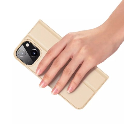 Dux Ducis Dux Ducis Skin Pro kabura etui pokrowiec z klapką iPhone 14 złoty Dux Ducis Dux Ducis Skin Pro kabura etui pokrowiec z klapką iPhone 14 złoty