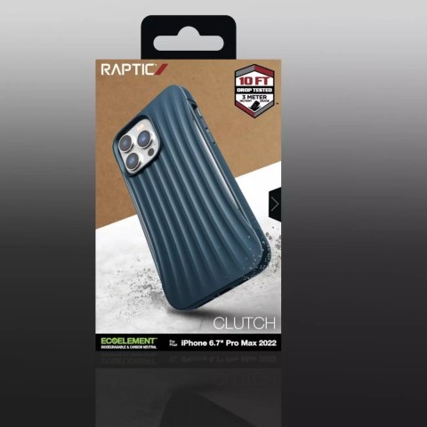 Raptic Raptic Clutch Case etui iPhone 14 Pro Max pokrowiec plecki niebieski Raptic Raptic Clutch Case etui iPhone 14 Pro Max pokrowiec plecki niebieski