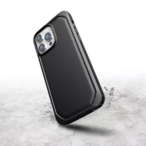 Raptic Raptic Slim Case etui iPhone 14 Pro pokrowiec plecki czarny Raptic Raptic Slim Case etui iPhone 14 Pro pokrowiec plecki czarny