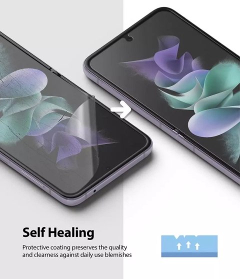 Ringke Folia ochronna ringke id 2-pack galaxy z flip 3 Ringke Folia ochronna ringke id 2-pack galaxy z flip 3